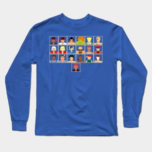 Select Your Character-Ultra Street Fighter 2 Long Sleeve T-Shirt